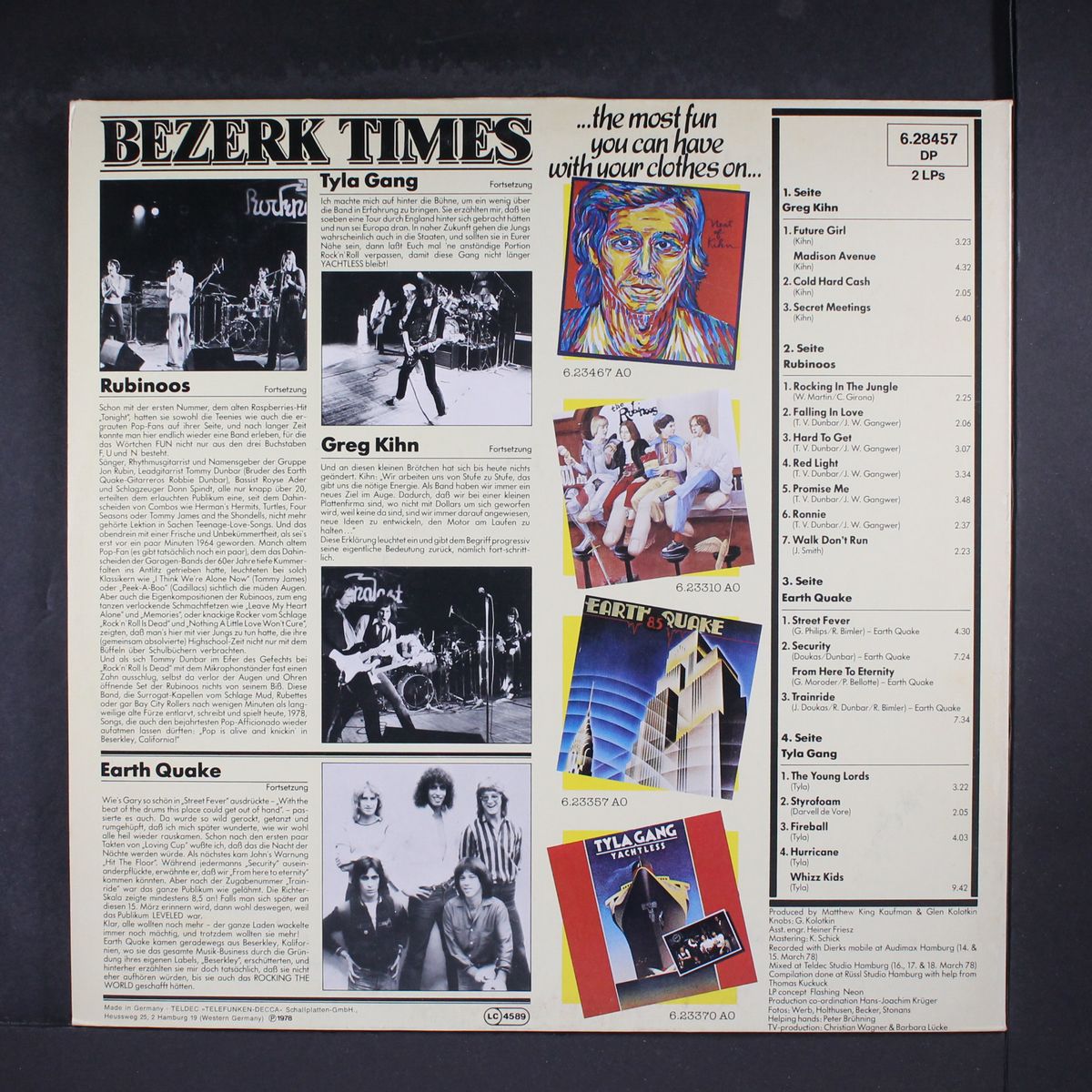 bezerk times by VARIOUS