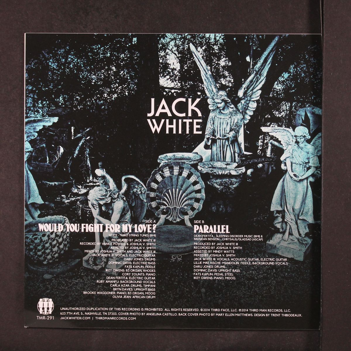 would you fight or my love? / parallel by JACK WHITE
