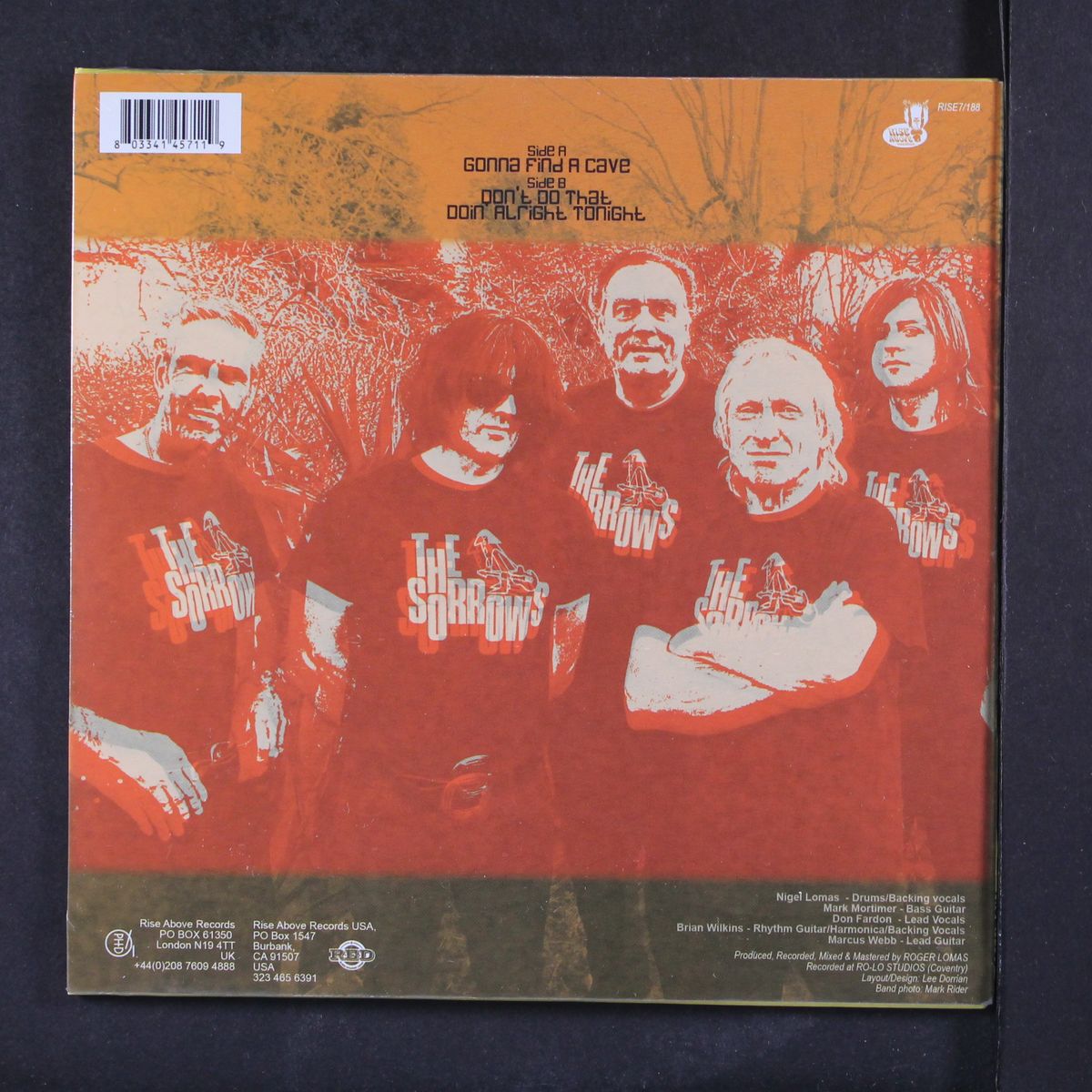 gonna find a cave / don't do that . doin' alright tonight by SORROWS