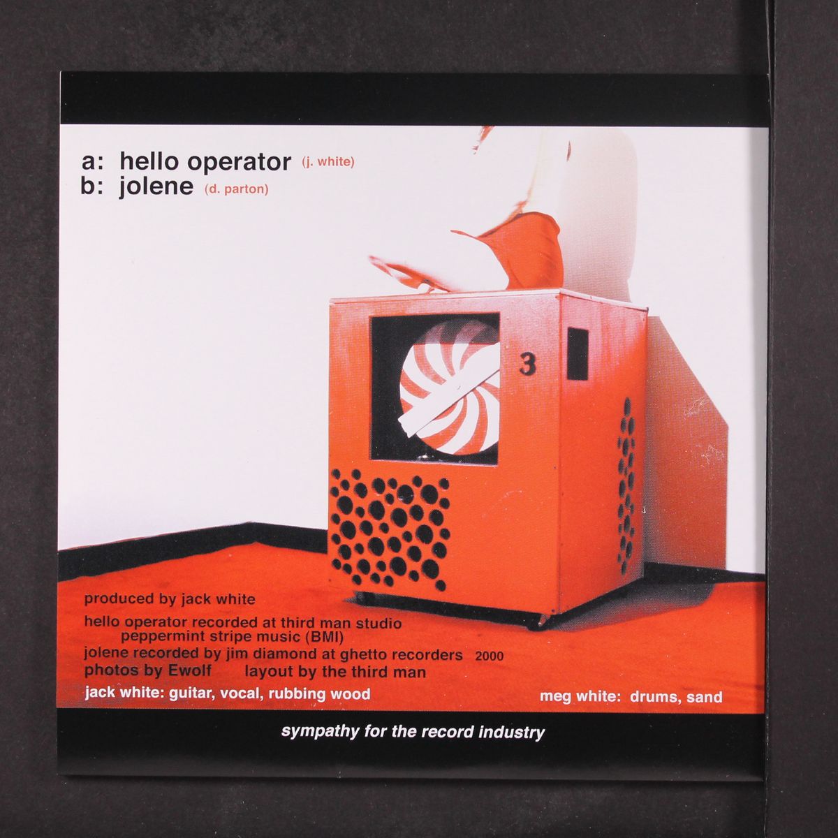hello operator / jolene by WHITE STRIPES