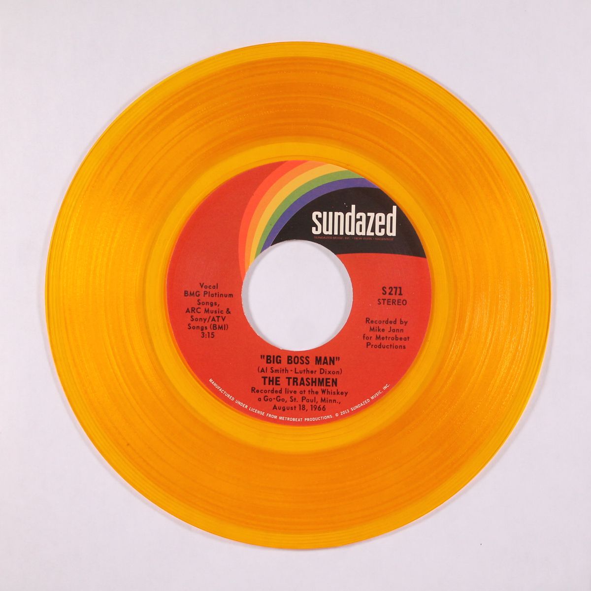 mean woman blues / big boss man by TRASHMEN