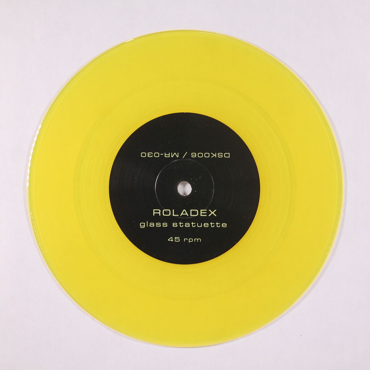 glass statuette / the voices by ROLADEX / PRESSURES