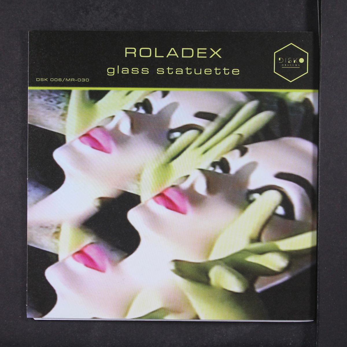 glass statuette / the voices by ROLADEX / PRESSURES