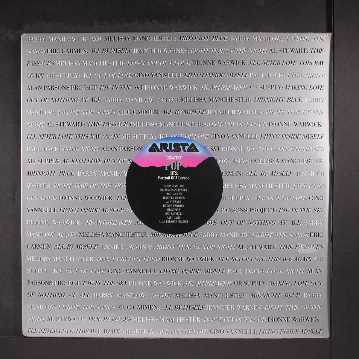 arista's greatest pop hits: portrait of a decade by VARIOUS