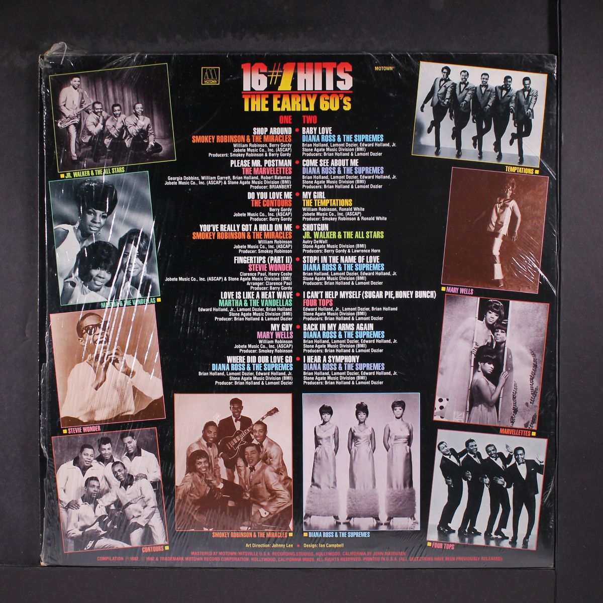 16 #1 hits- the early 60's by MOTOWN