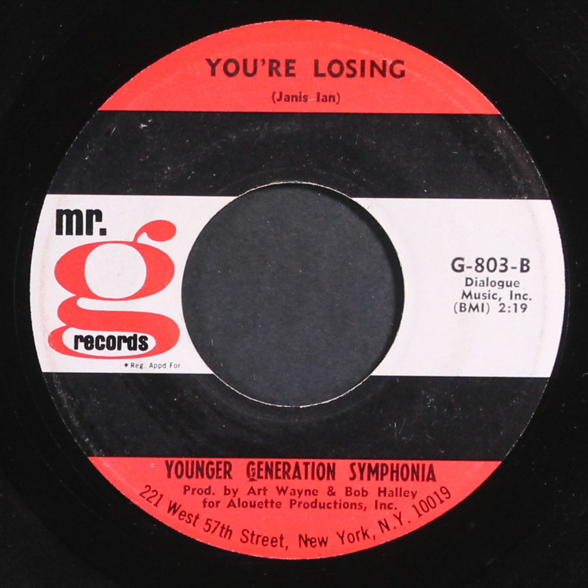 you're losing / society's child by YOUNGER GENERATION SYMPHONIA