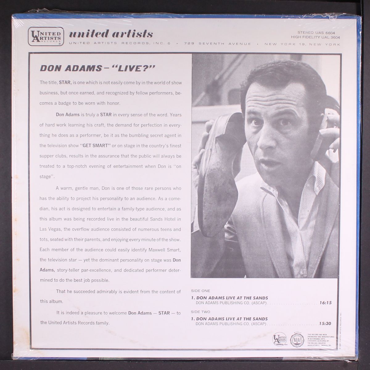 live? by DON ADAMS