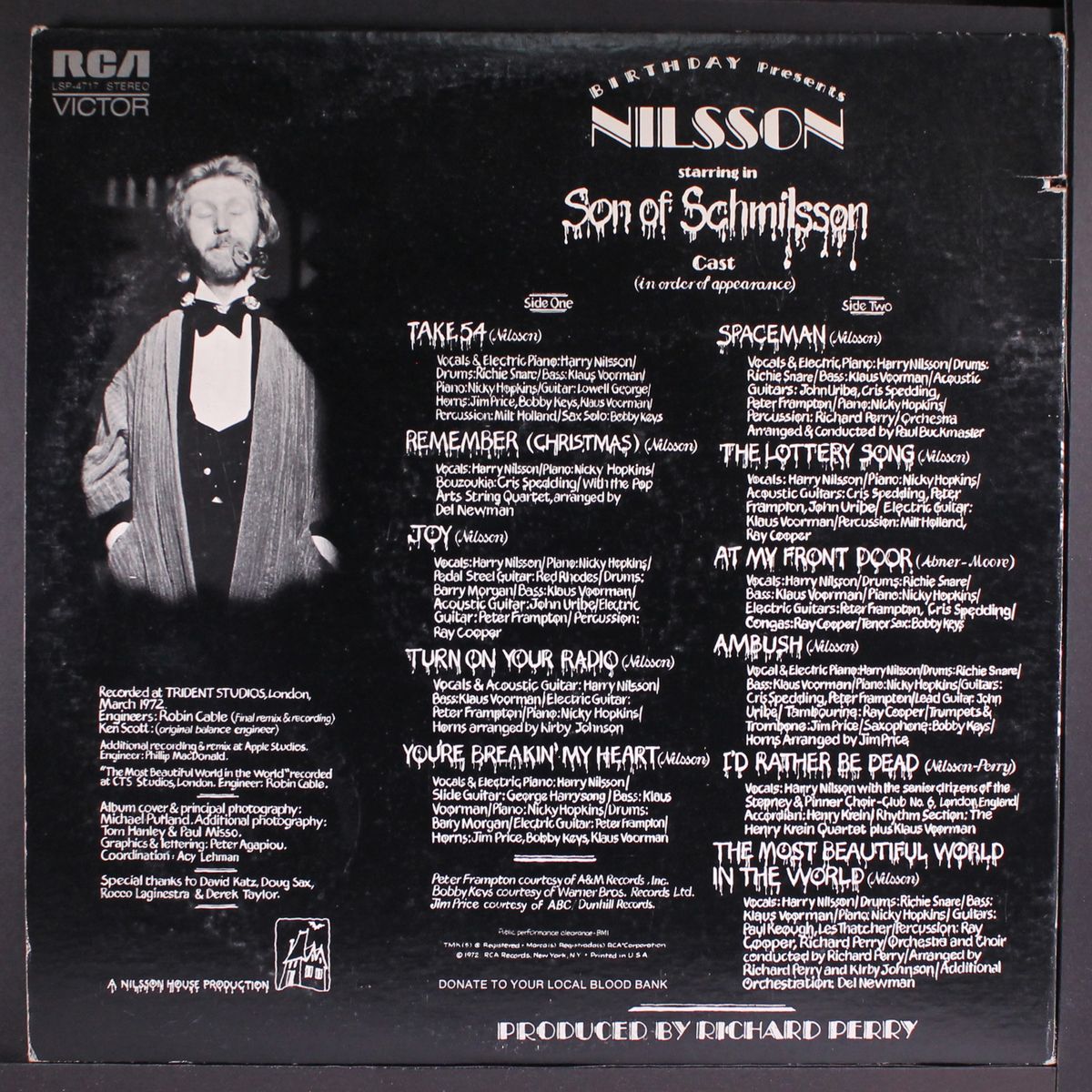 son of schmilsson by HARRY NILSSON