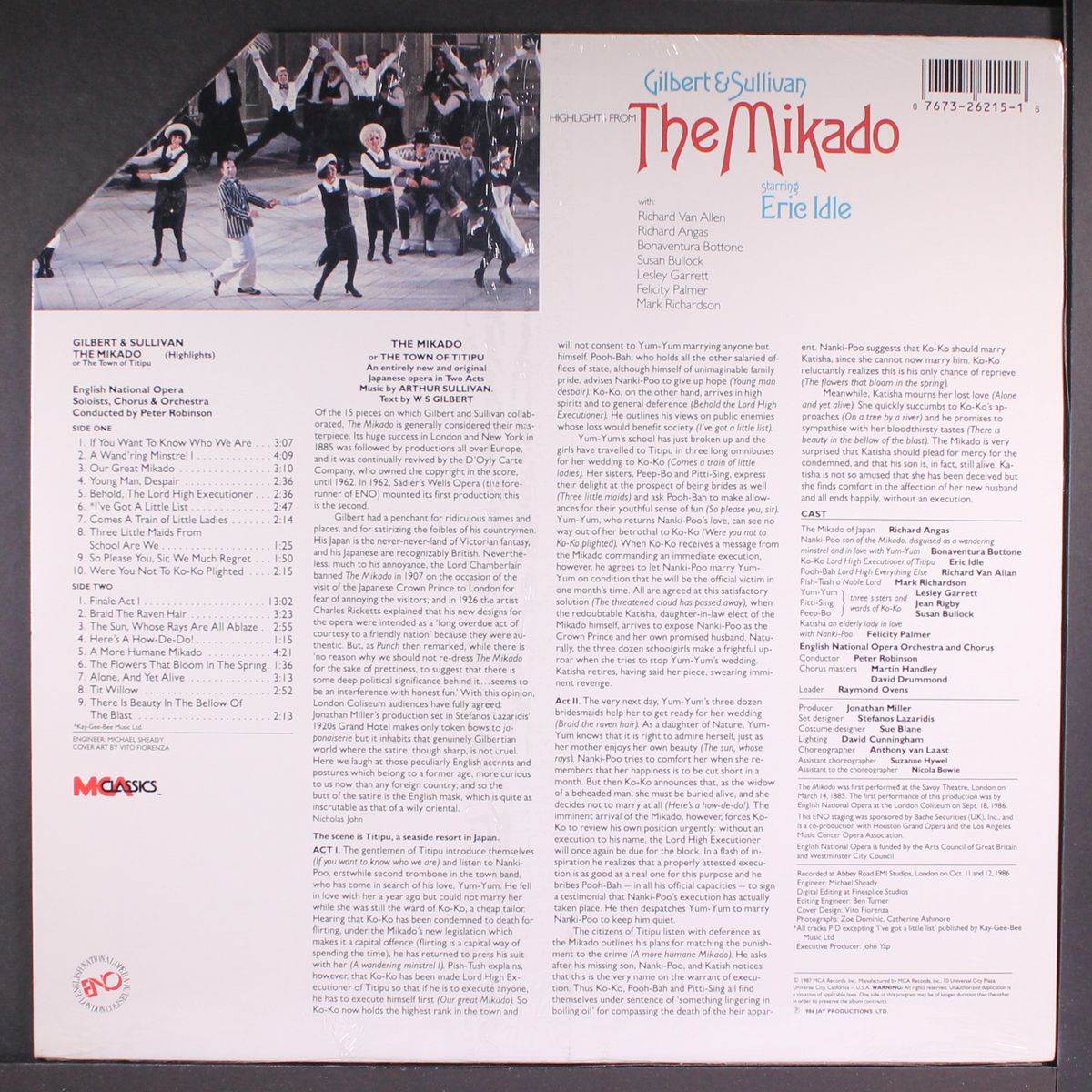 the mikado by ERIC IDLE