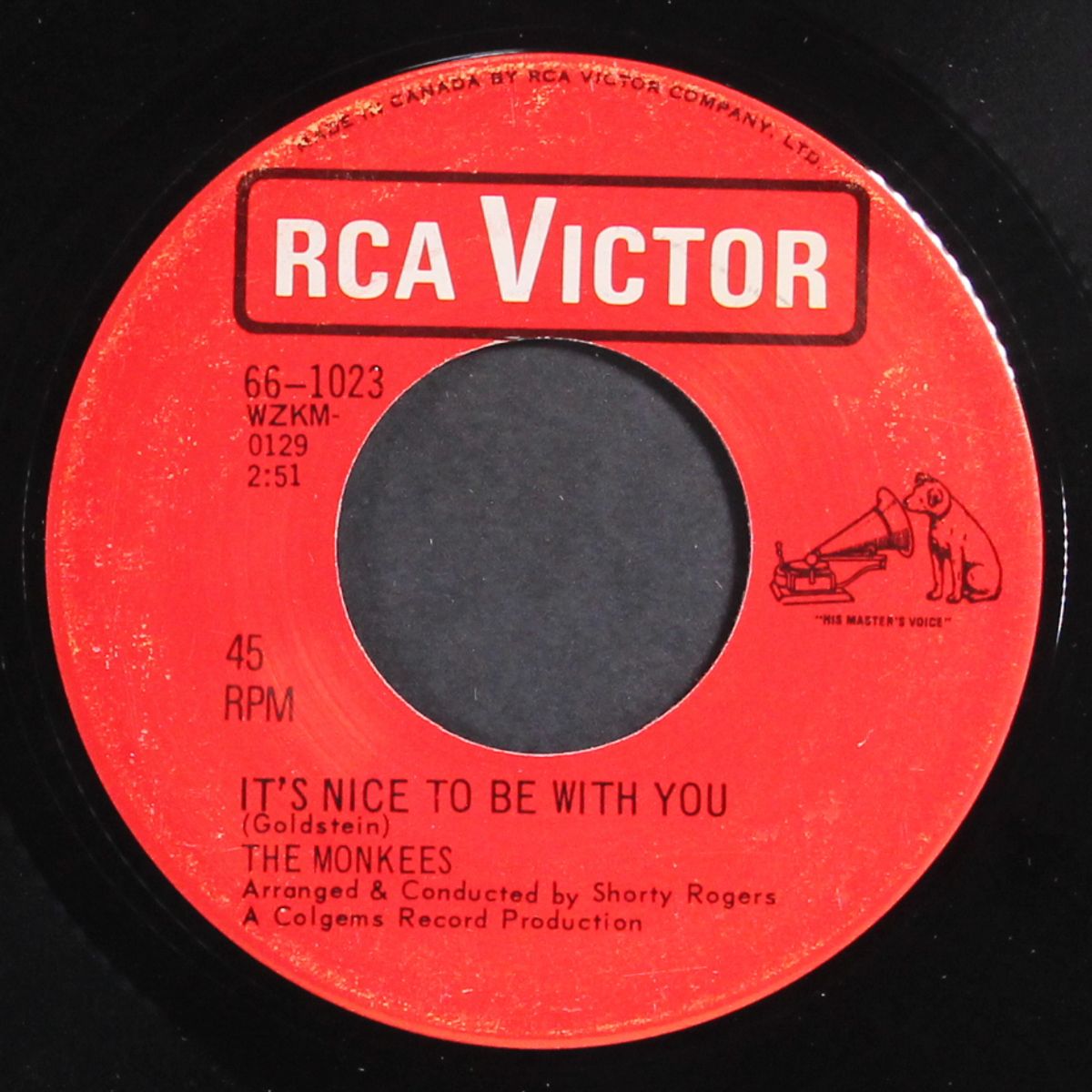 d.w. washburn / it's nice to be with you by MONKEES