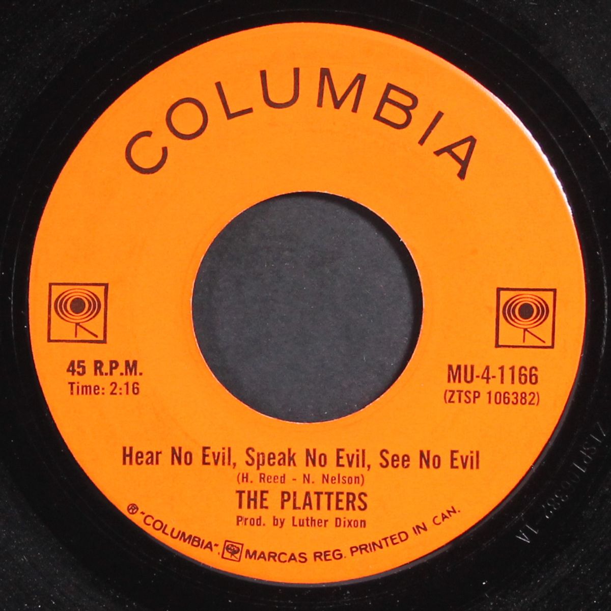 i love you 1000 times / don't hear, speak, see no evil by PLATTERS
