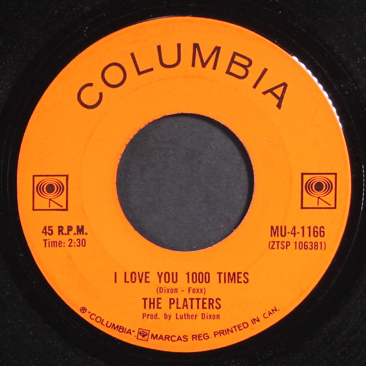i love you 1000 times / don't hear, speak, see no evil by PLATTERS
