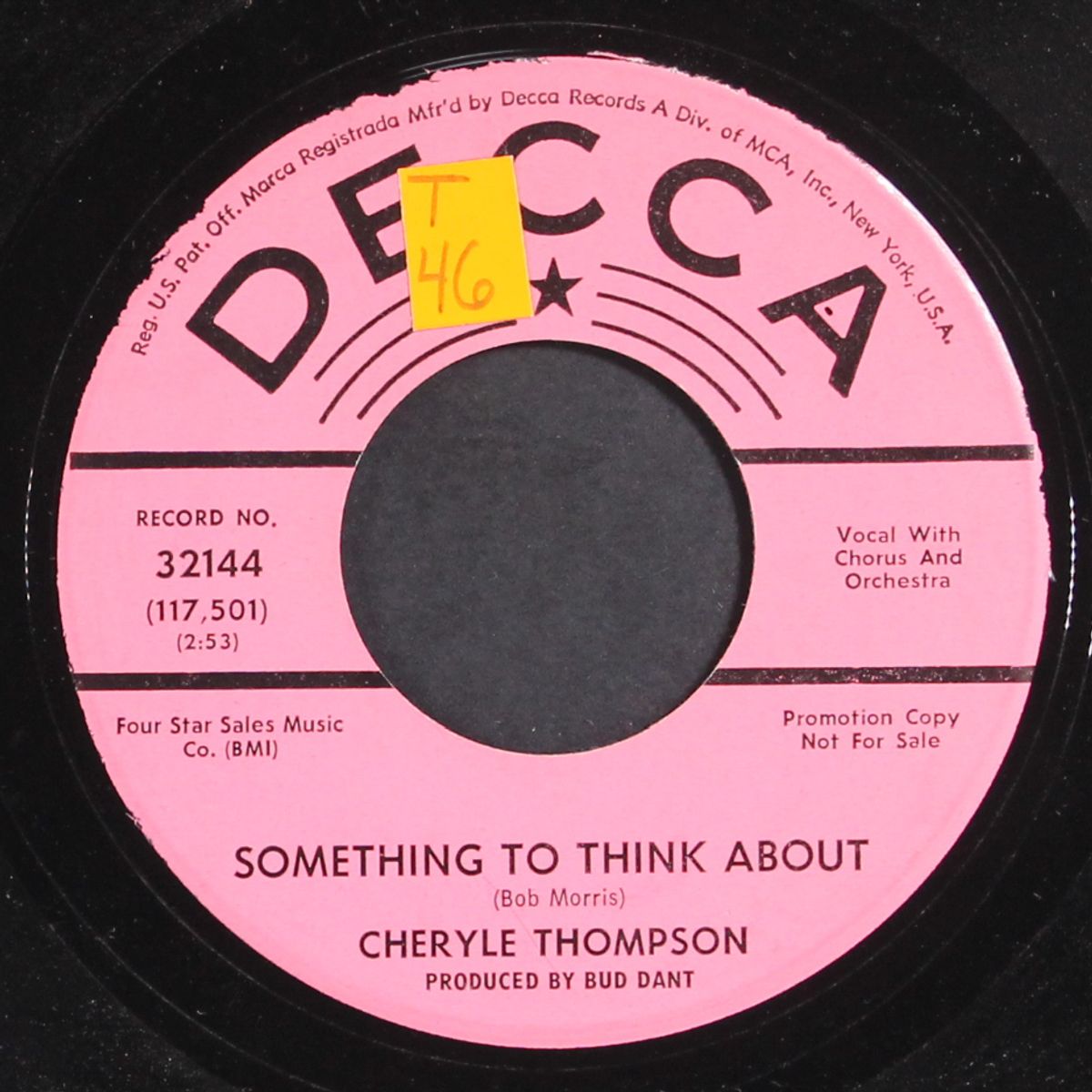 something to think about by CHERYLE THOMPSON