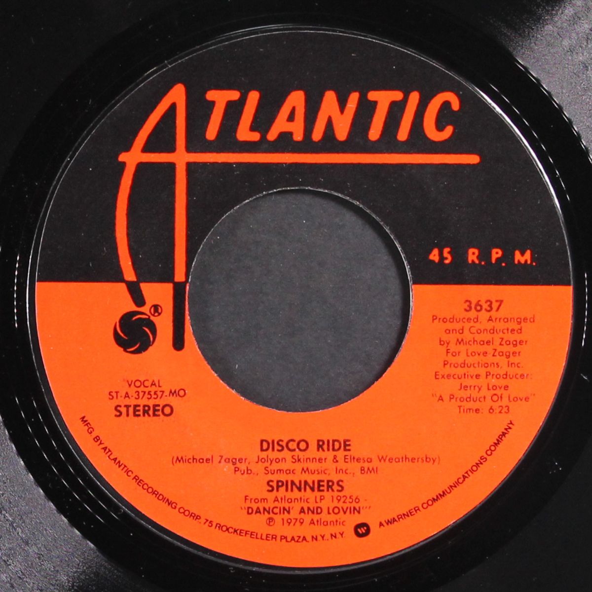 working my way back top you / forgive me girl / disco ride by SPINNERS