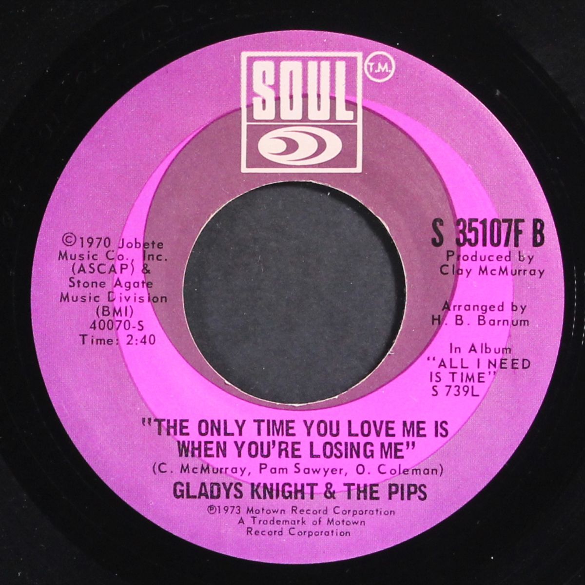 all i need is time by GLADYS KNIGHT & PIPS