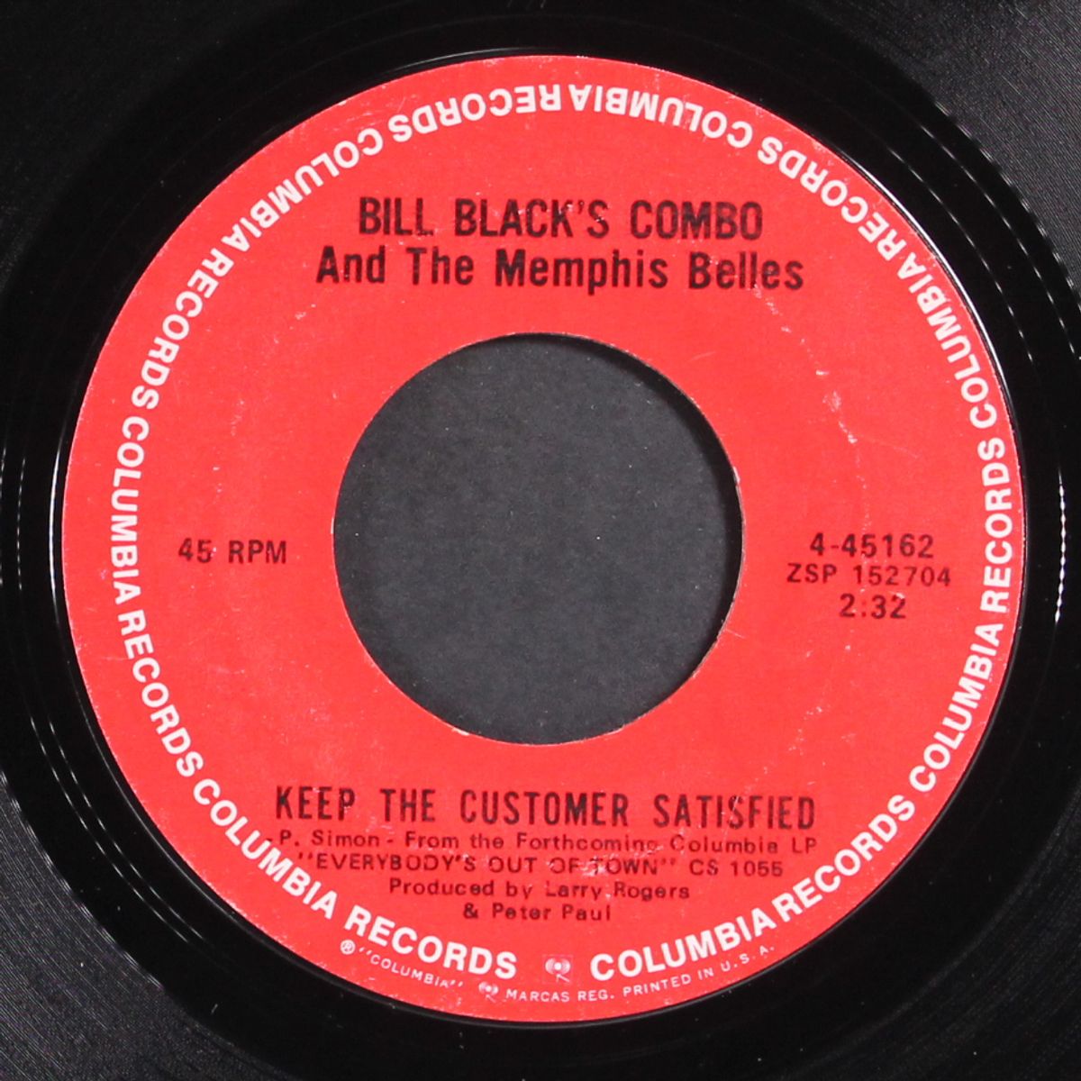 keep the customer satisfied by BILL BLACK'S COMBO