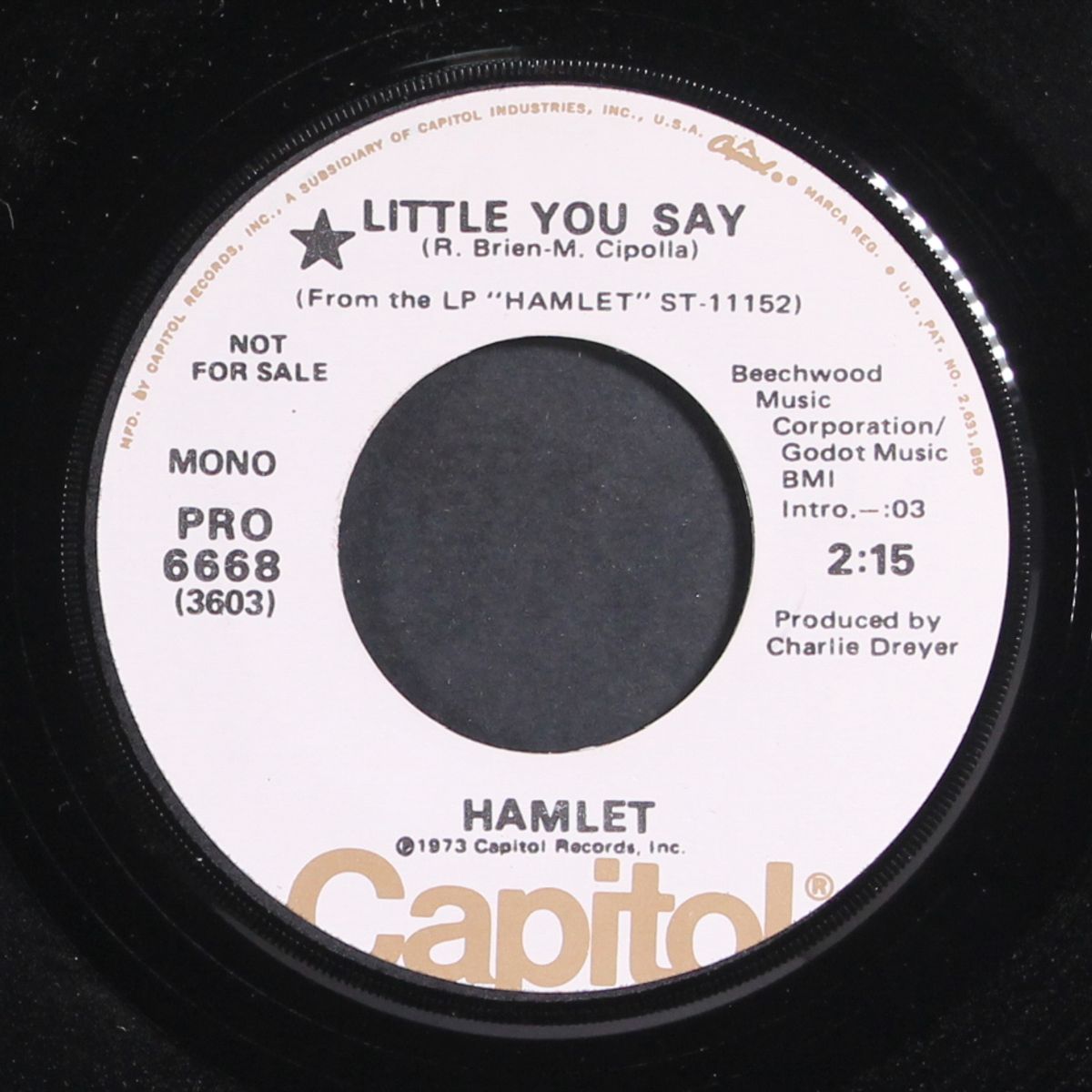 little you say by HAMLET