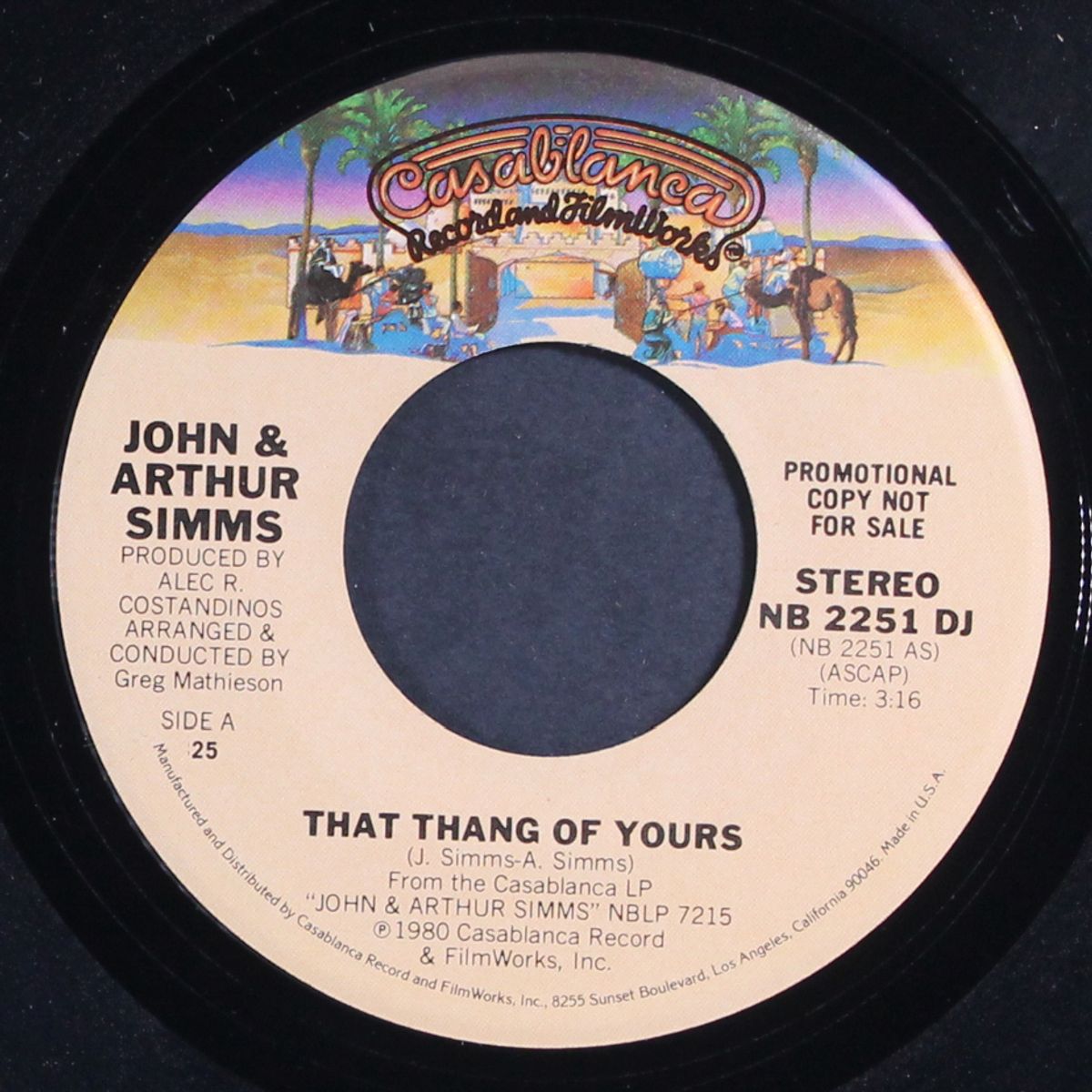 that thang of yours by JOHN & ARTHUR SIMMS