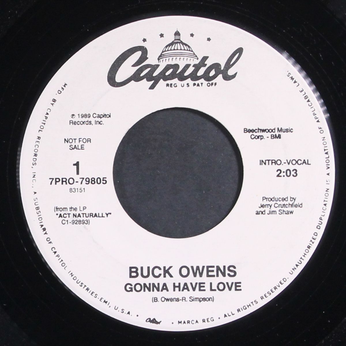 gonna have love by BUCK OWENS