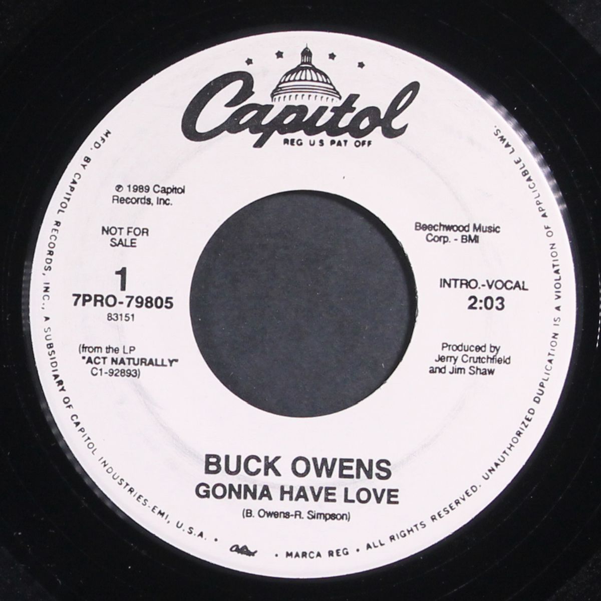 gonna have love by BUCK OWENS