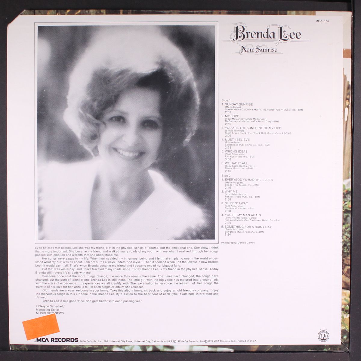 new sunrise by BRENDA LEE