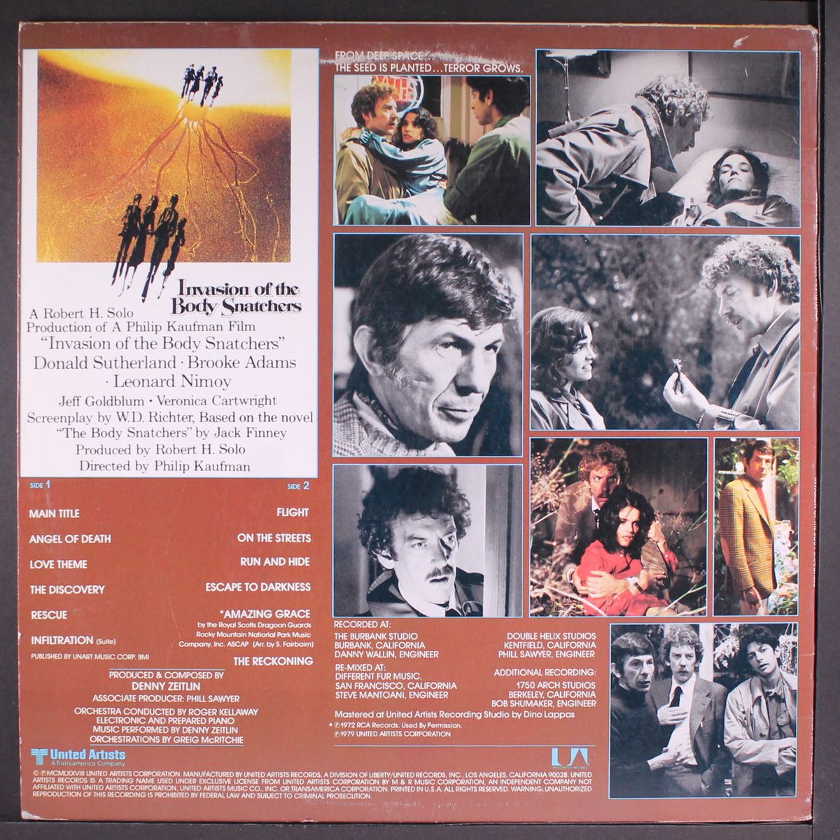 invasion of the body snatchers by SOUNDTRACK