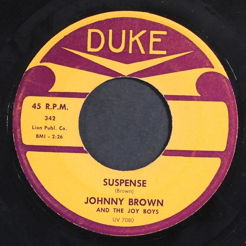 JOHNNY BROWN & JOY BOYS