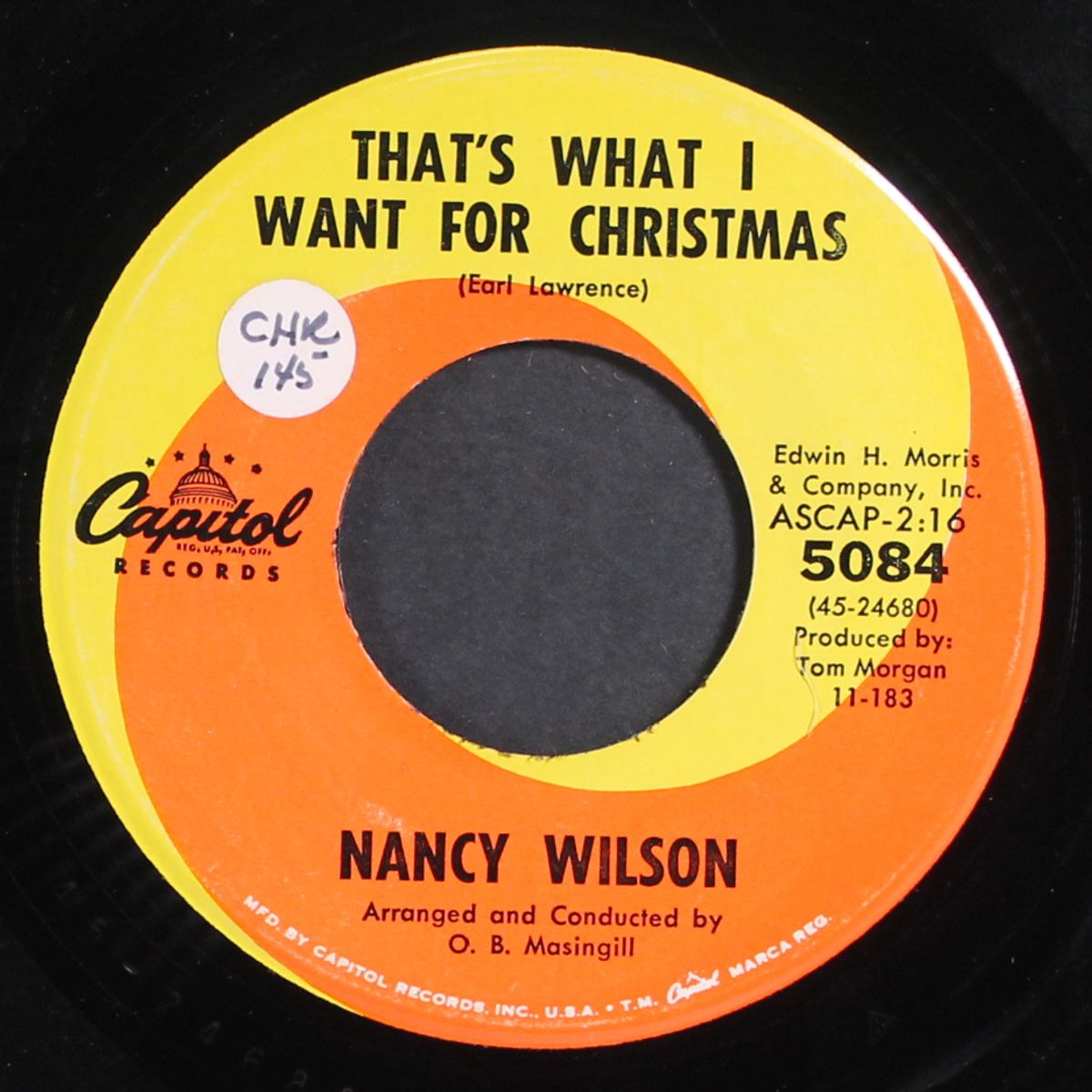 that's what i want for christmas / what are you doing new year's eve by NANCY WILSON