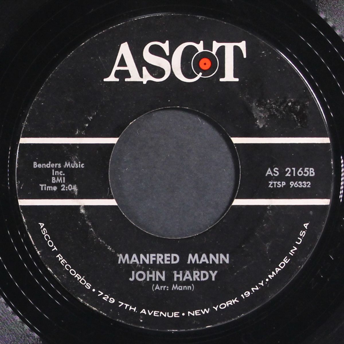 sha la la / john hardy by MANFRED MANN