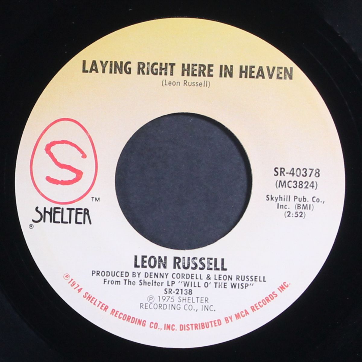 lady blue / staying right here in heaven by LEON RUSSELL