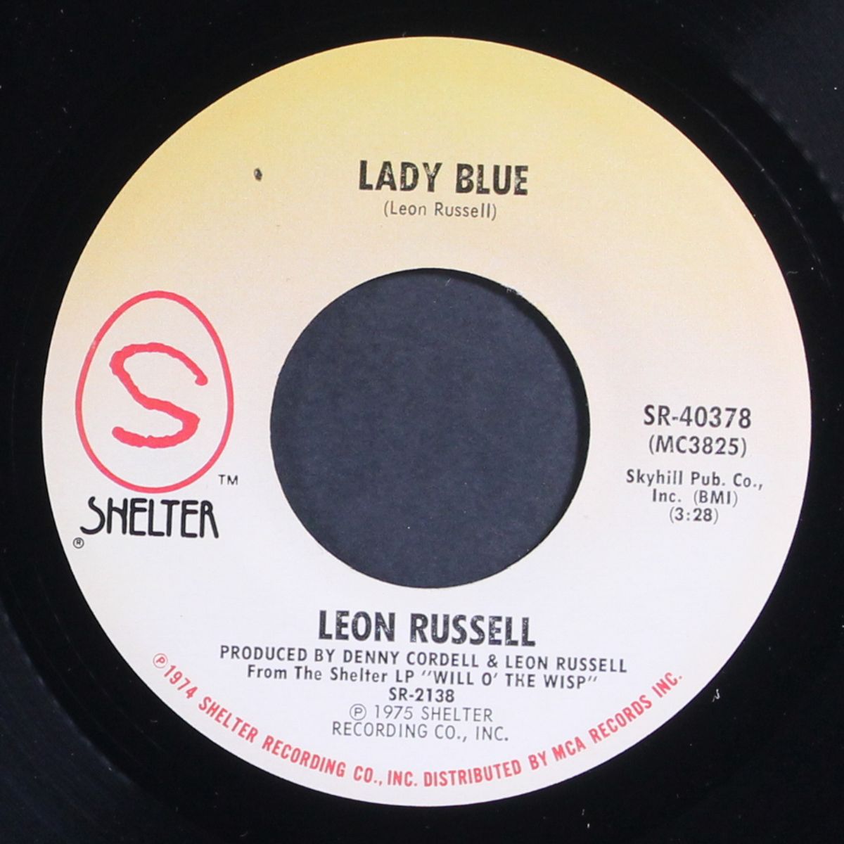 lady blue / staying right here in heaven by LEON RUSSELL