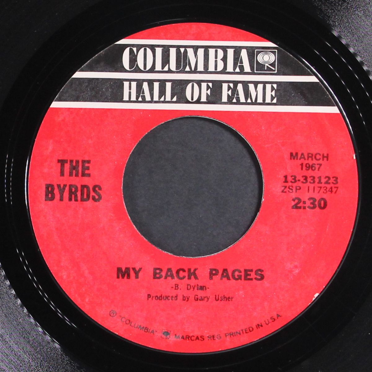 so you want to be a rock 'n' roll star / my back pages by BYRDS