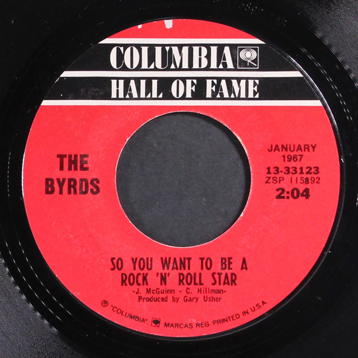 so you want to be a rock 'n' roll star / my back pages by BYRDS