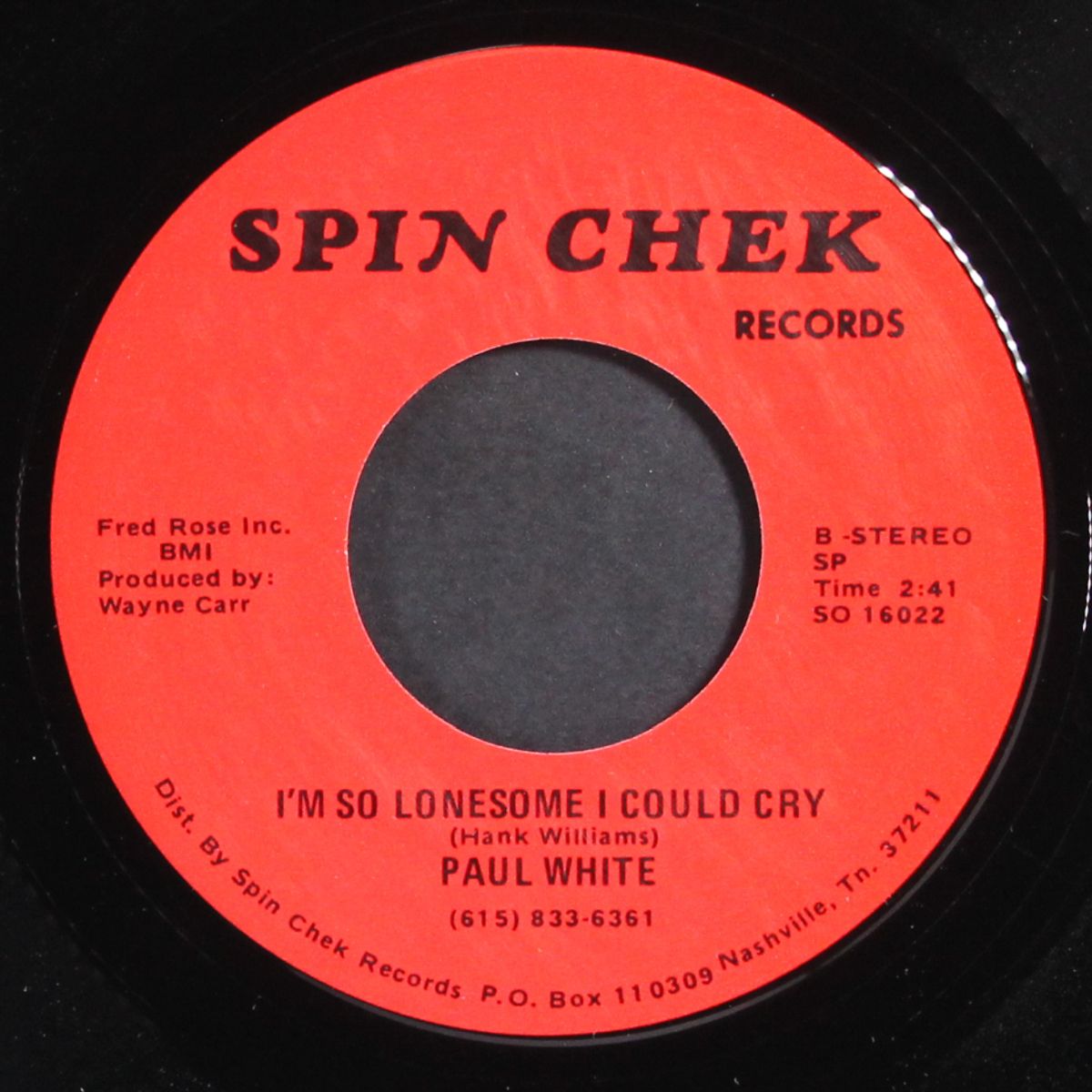 merry christmas, elvis / i'm so lonesome i could cry by PAUL WHITE
