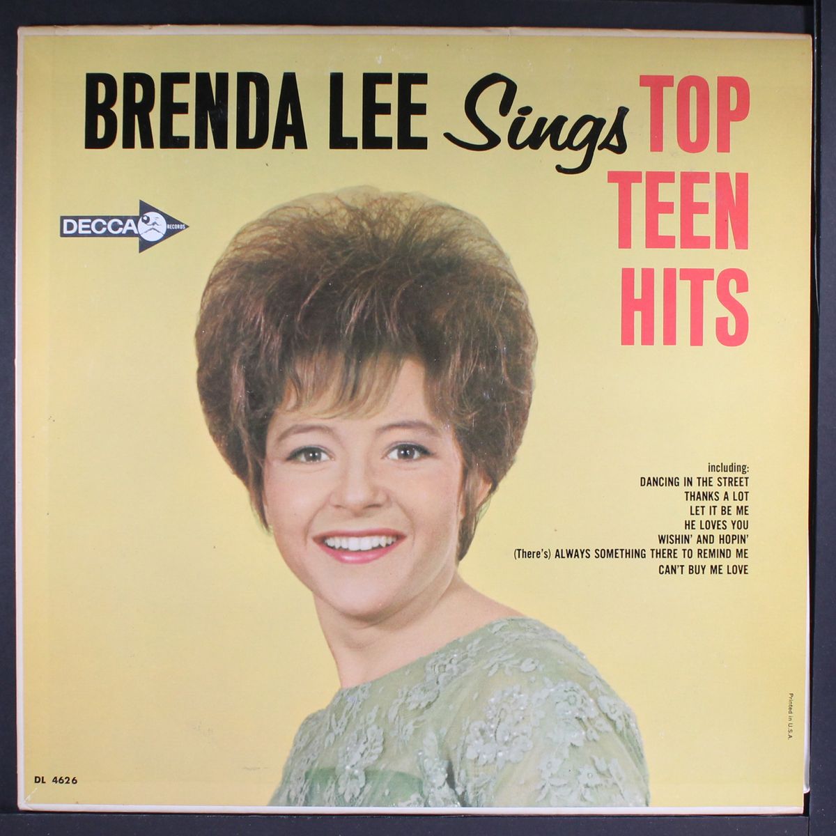 sings top teen hits by BRENDA LEE