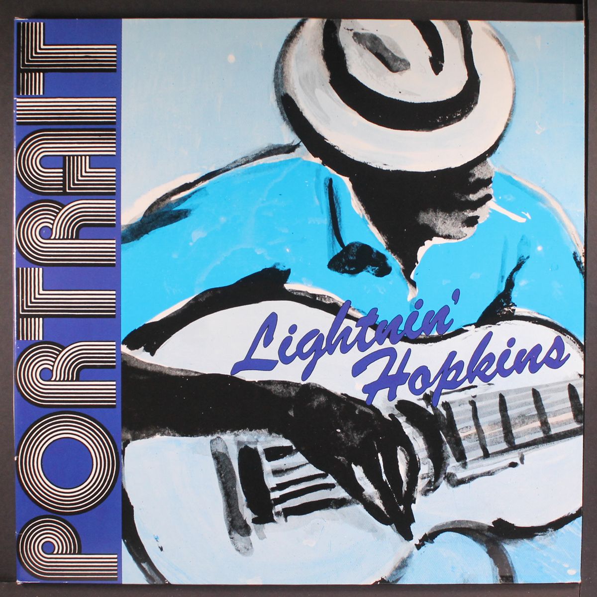 portrait by LIGHTNIN' HOPKINS