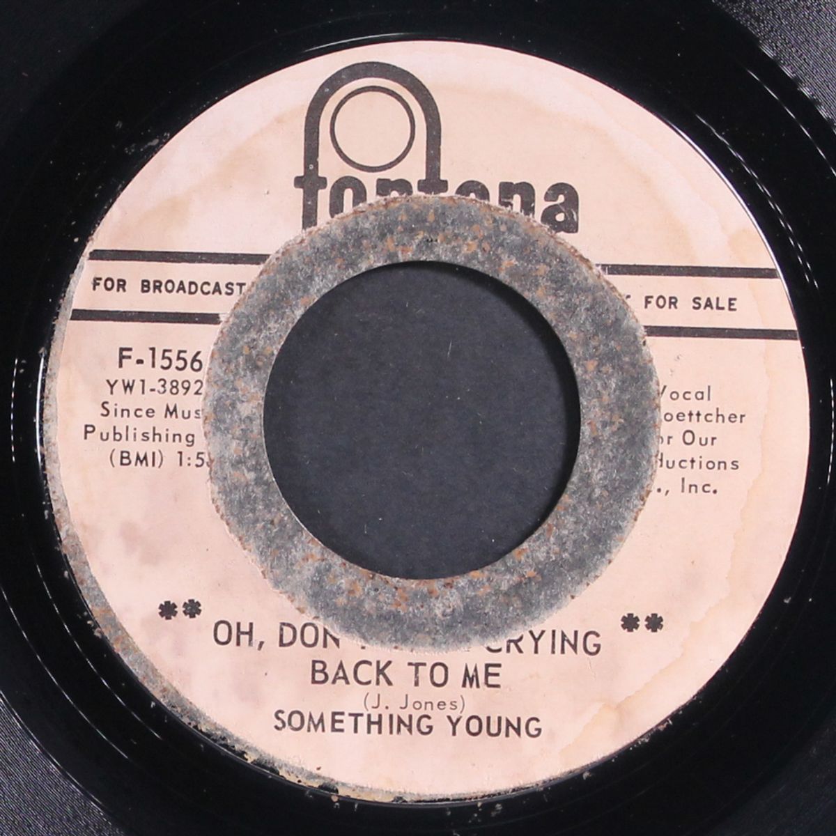 oh, don't come crying back to me / the words i'm seeking by SOMETHING YOUNG