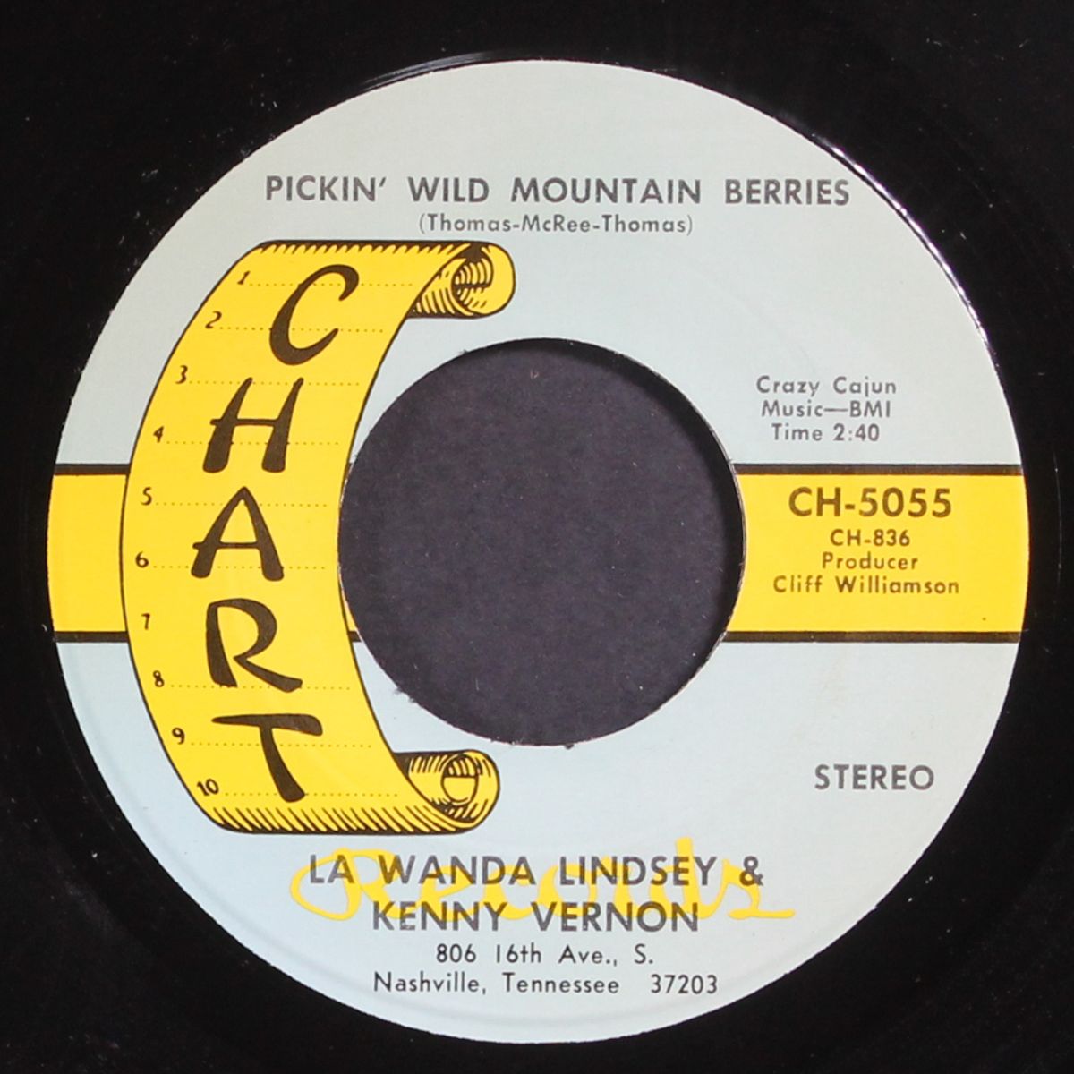pickin' wild mountain berries / we don't deserve each other by LA WANDA LINDSEY & KENNY VERNON
