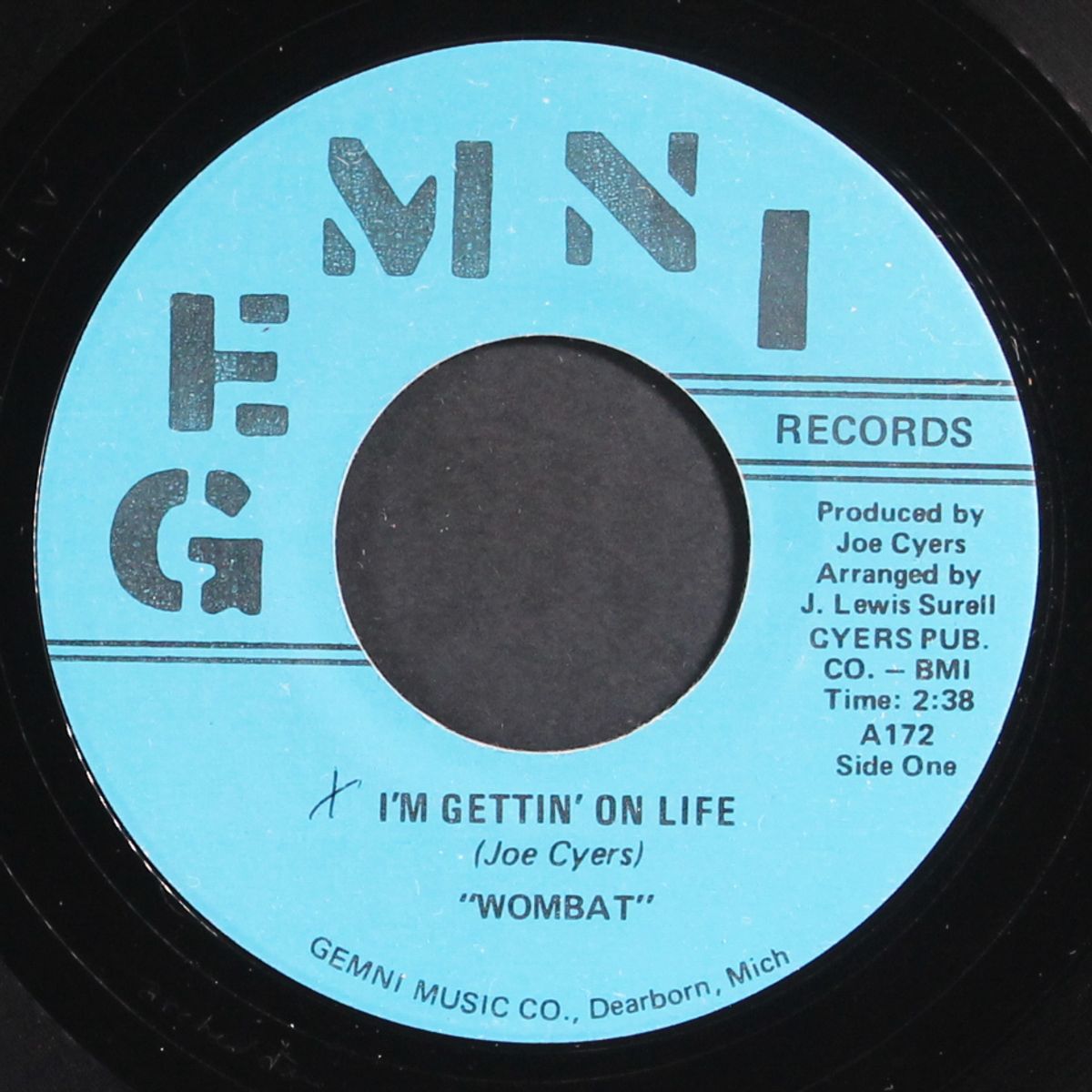 i'm gettin' on life / a guy (like me) by WOMBAT