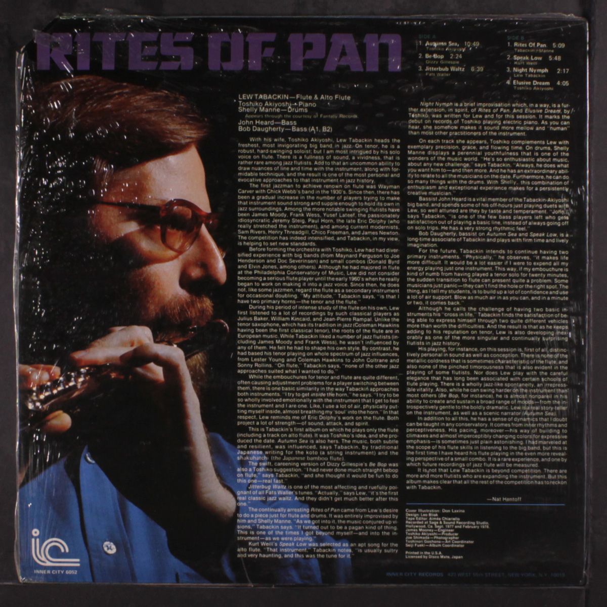 rites of pan by LEW TABACKIN