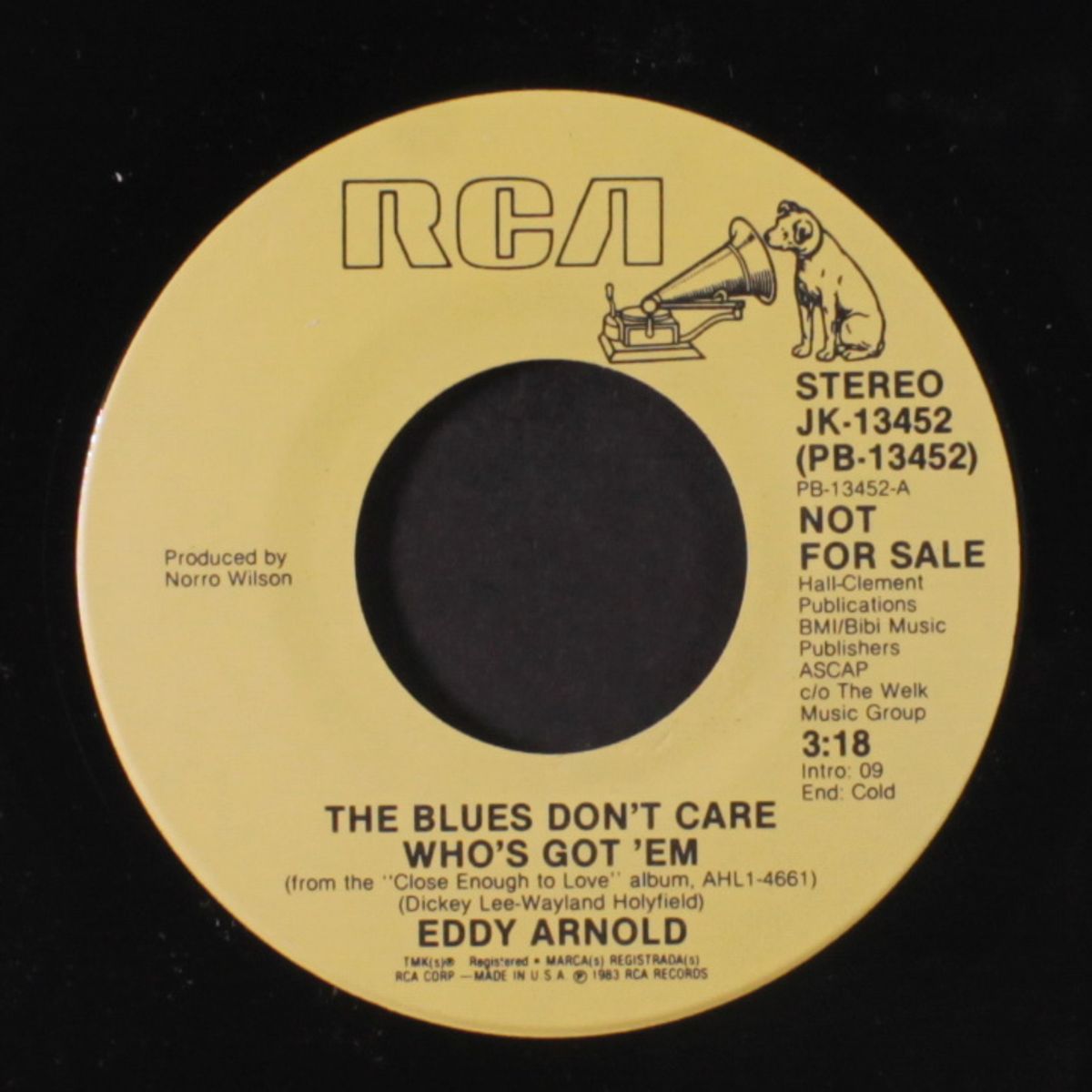 the blues don't care who's got 'em / same by EDDY ARNOLD