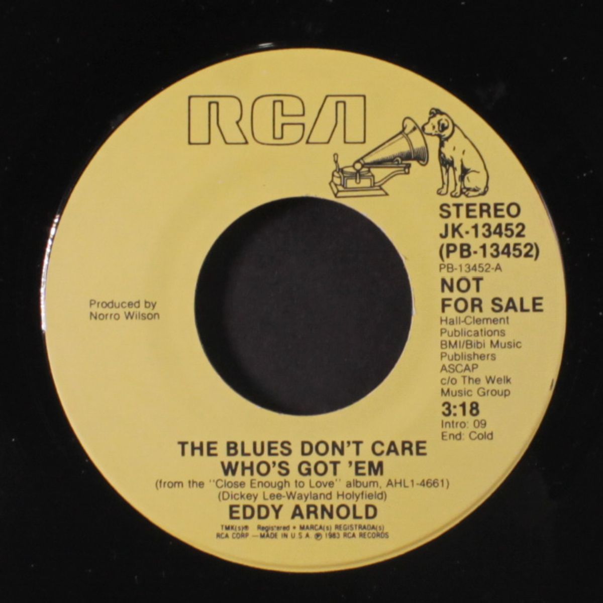 the blues don't care who's got 'em / same by EDDY ARNOLD