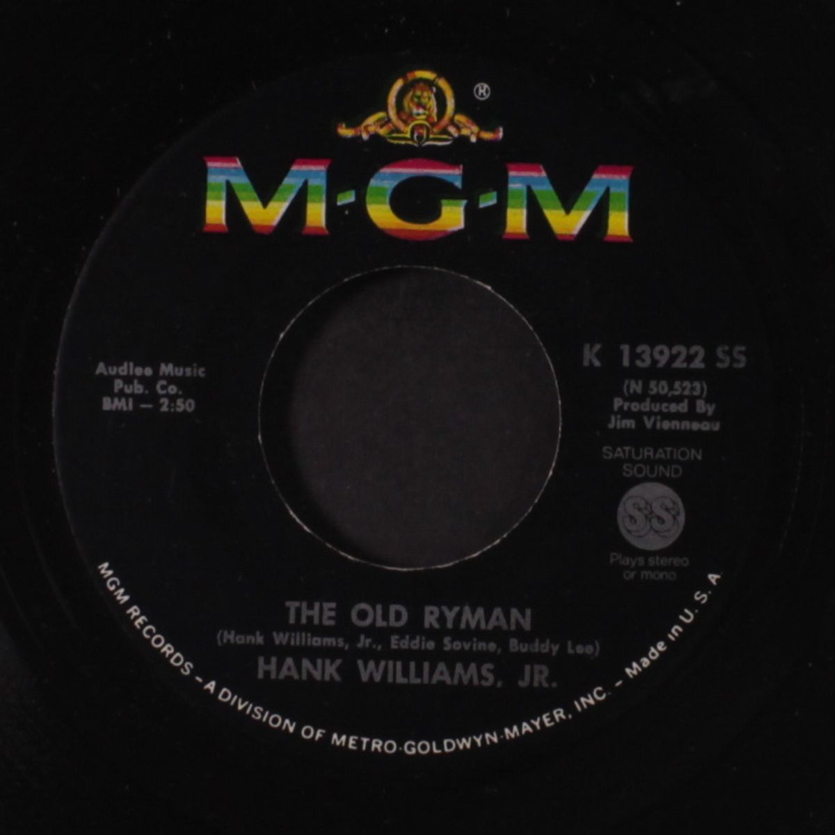 the old ryman by HANK WILLIAMS, JR.