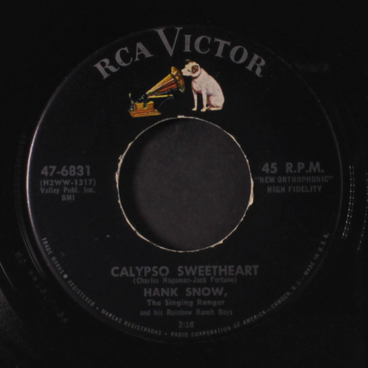 marriage and divorce by HANK SNOW