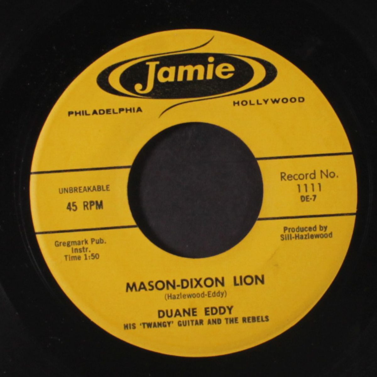 cannonball / mason-dixon lion by DUANE EDDY