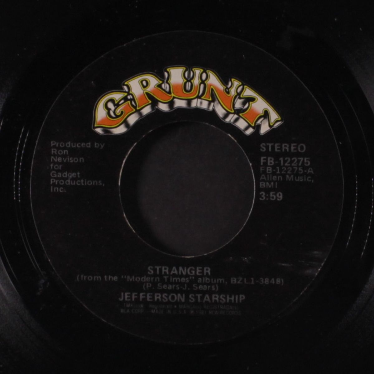 stranger by JEFFERSON STARSHIP