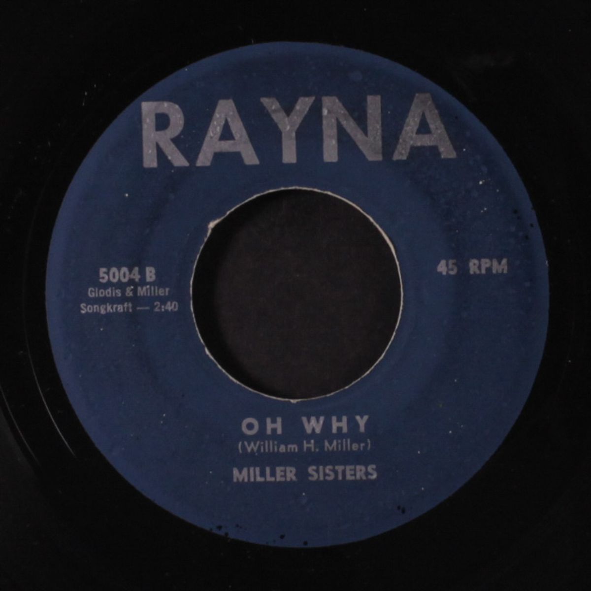 walk on / oh why by MILLER SISTERS