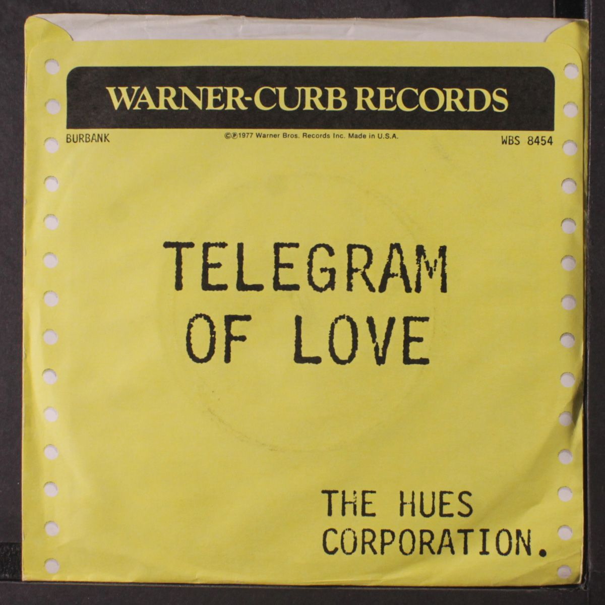 telegram of love / same by HUES CORPORATION