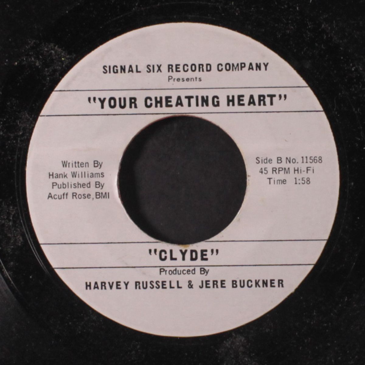 your cheating heart / since i met you baby by BONNIE & CLYDE