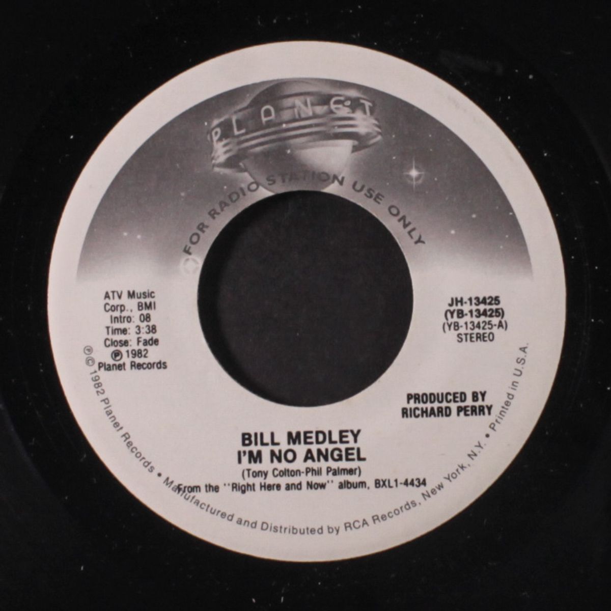 i'm no angel by BILL MEDLEY